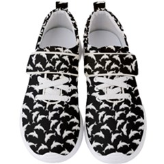 Dolphins Fish Pattern Ocean Sea Fins Aquatic Men s Velcro Strap Shoes by Jancukart