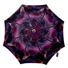 Landscape Landscape Painting Purple Purple Trees Hook Handle Umbrellas (large) by Jancukart