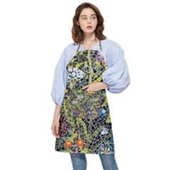 Mosaic Background Pattern Texture Pocket Apron by Ravend