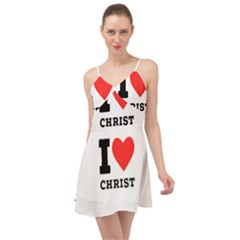 I Love Christ Summer Time Chiffon Dress by ilovewhateva