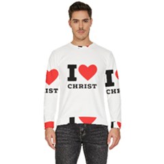 I Love Christ Men s Fleece Sweatshirt by ilovewhateva