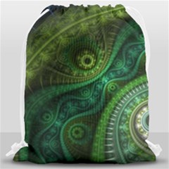 Abstract Pattern Design Art Fabric Decoration Drawstring Bag (large) by danenraven