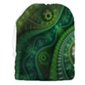 Abstract Pattern Design Art Fabric Decoration Drawstring Pouch (3XL) View2