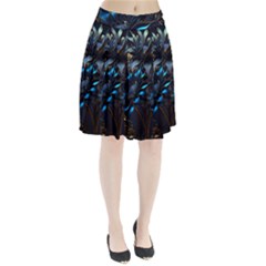 Flower Metal Flowers Sculpture Pleated Skirt by Ravend