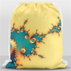 Fractal Art Fractals Digital Art Drawstring Bag (large) by Uceng