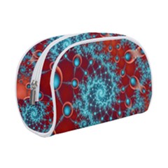 Fractal Pattern Background Make Up Case (small) by Uceng