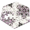 Frame Border Picture Frame Wooden Puzzle Hexagon View3