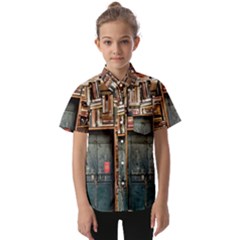 Books Kids  Short Sleeve Shirt by artworkshop