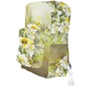 Watercolor Yellow And-white Flower Background Full Print Backpack View3