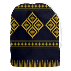 Abstract Antique Architecture Art Artistic Artwork Drawstring Pouch (3xl) by Ravend