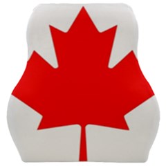 Canada Flag Canadian Flag View Car Seat Velour Cushion  by Ravend
