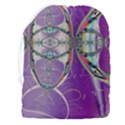 Abstract Colorful Art Pattern Design Fractal Drawstring Pouch (3XL) View2