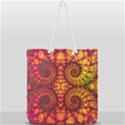 Art Pattern Fractal Design Abstract Artwork Full Print Rope Handle Tote (Large) View1