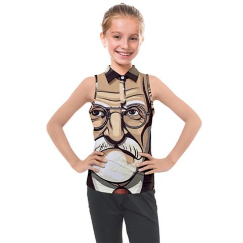Ai Generated Psychotherapist Psychology Therapy Kids  Sleeveless Polo Tee by danenraven
