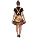 Ai Generated Breakfast Egg Beans Toast Plate Velvet Suspender Skater Skirt View2