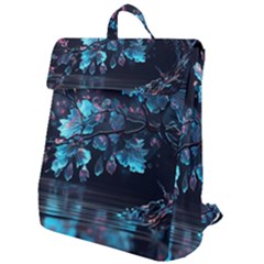 Ai Generated Cherry Blossom Flap Top Backpack by Ravend
