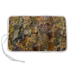 Rusty Orange Abstract Surface Pen Storage Case (s) by dflcprintsclothing