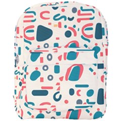 Shapes Pattern  Full Print Backpack by Sobalvarro