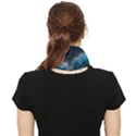 Tsunami Waves Ocean Sea Water Rough Seas 4 Face Covering Bandana (Triangle) View2