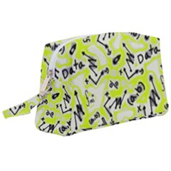 Background Pattern Graphic Beautiful Wallpaper Art Wristlet Pouch Bag (large) by Ravend