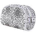 Flowers Template Line Art Pattern Coloring Page Make Up Case (Medium) View2