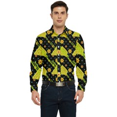 Background Graphic Decor Backdrop Design Art Men s Long Sleeve  Shirt by Ravend