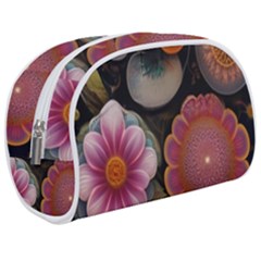 Ai Generated Floral Pattern Flowers Floral Make Up Case (medium) by Ravend