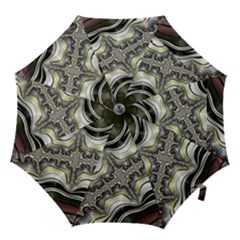 Fractal Background Pattern Texture Abstract Design Art Hook Handle Umbrellas (medium) by Ravend