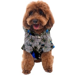Peacock Bird Animal Feather Nature Colorful Dog Coat by Ravend
