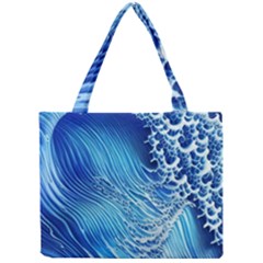Wave Beach Iii Mini Tote Bag by GardenOfOphir
