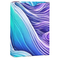 Ocean Waves In Pastel Tones Playing Cards Single Design (rectangle) With Custom Box by GardenOfOphir
