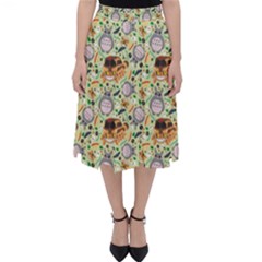 My Neighbor Totoro Pattern Classic Midi Skirt by Jancukart