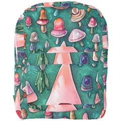 Magic Mushroom Wizardry Full Print Backpack by GardenOfOphir