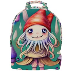 Toadstools For Charm Work Mini Full Print Backpack by GardenOfOphir