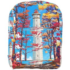 Lighthouse Full Print Backpack by artworkshop