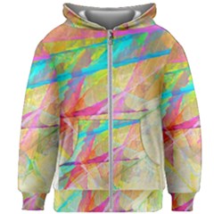 Abstract-14 Kids  Zipper Hoodie Without Drawstring by nateshop