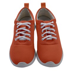 Burnt Sienna Orange	 - 	athletic Shoes by ColorfulShoes