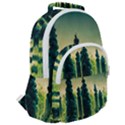 Ai Generated Soil Forest Crisis Nature Rounded Multi Pocket Backpack View2
