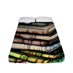 Liberty Cap Magic Mushroom Charm Fitted Sheet (full/ Double Size) by GardenOfOphir