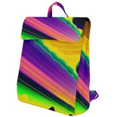 Jupiter Clouds Dan Mumford Stars Yellow Planets Flap Top Backpack by Ravend