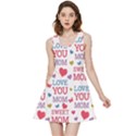 Love Mom Happy Mothers Day I Love Mom Graphic Inside Out Reversible Sleeveless Dress View3