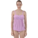 Blush Pink	 - 	Twist Front Tankini Set View1