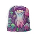 Foraging Mushroom Drawstring Pouch (XL) View2