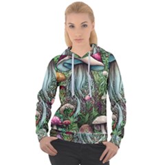 Craft Mushroom Women s Overhead Hoodie by GardenOfOphir