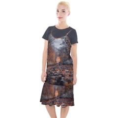 Breathe In Nature Background Camis Fishtail Dress by artworkshop