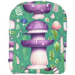 Forest Mushroom Garden Path Full Print Backpack by GardenOfOphir