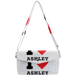 I Love Ashley Removable Strap Clutch Bag by ilovewhateva
