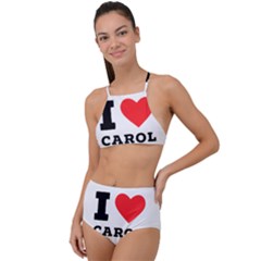 I Love Carol High Waist Tankini Set by ilovewhateva