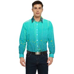 Intro Youtube Background Wallpaper Aquatic Water Men s Long Sleeve  Shirt by Pakemis