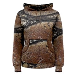 Rustic Charm Abstract Print Women s Pullover Hoodie by dflcprintsclothing